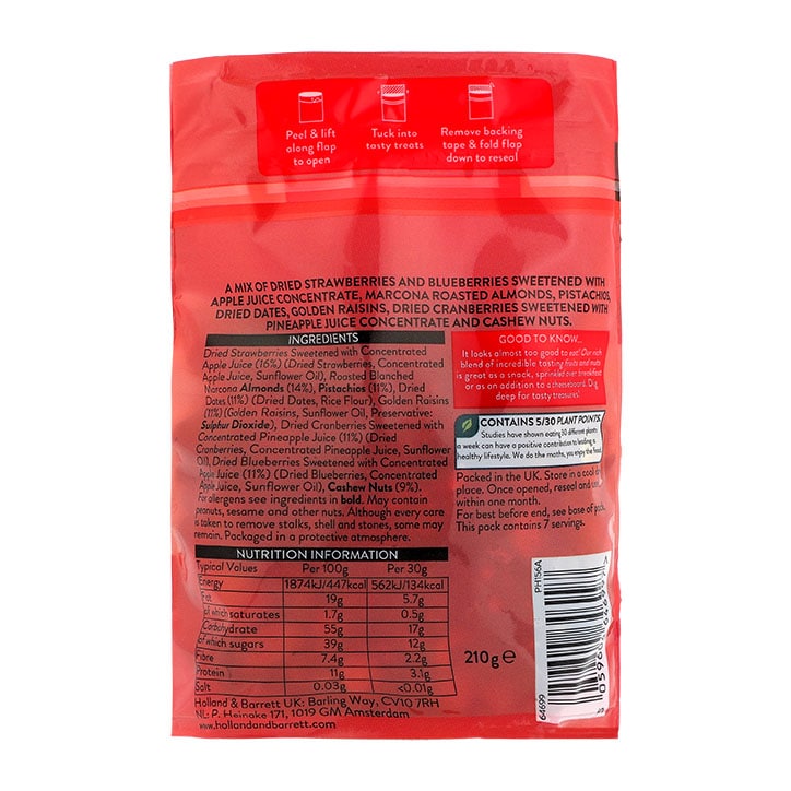 Holland & Barrett Treasure Trail Mix 210g